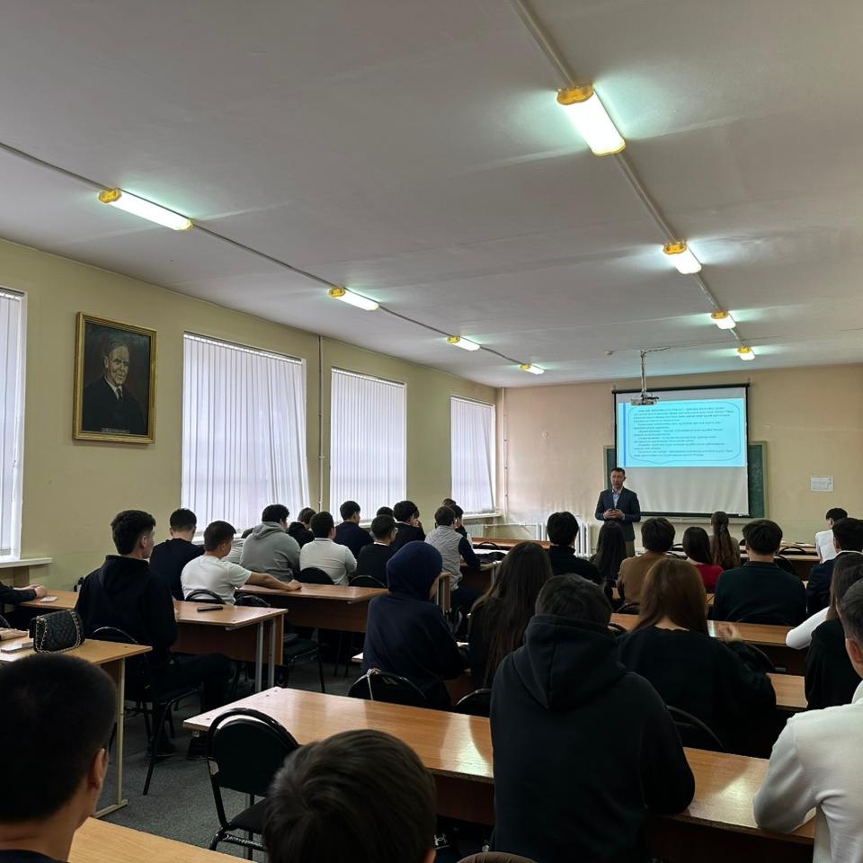 As part of the project “Organization of the Information and Awareness Group to Improve Religious Literacy among the Population of Karaganda City,” a meeting was held with students of Karaganda Technical University named after Academician A. S. Saginov.