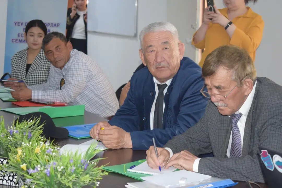 Сарыағаш ауданында ҮЕҰ үшін семинар-тренинг өтті