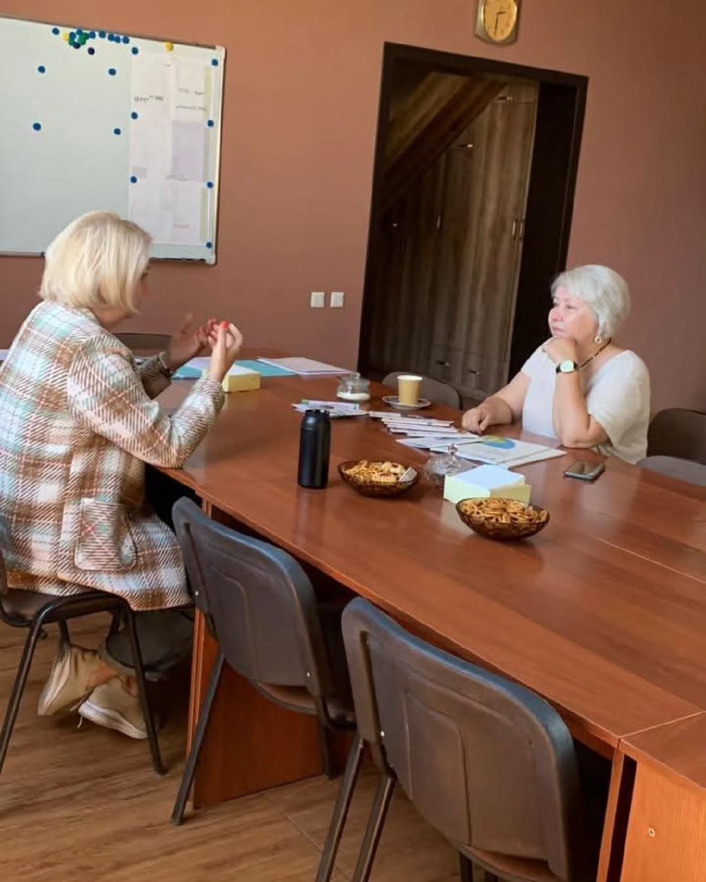 С 19 по 22 сентября руководитель «Социально волонтёрский центр «Дос.kz» и ОО «Областной русский центр» Лариса Леонидовна Котельникова провела обменный визит и посетила: