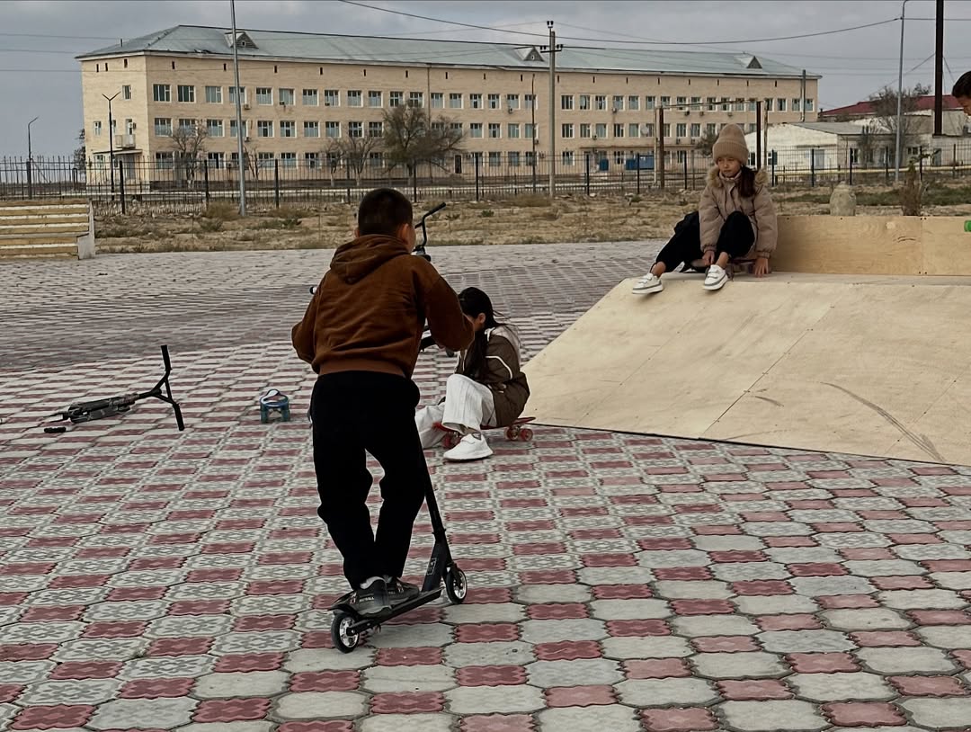 СкейтПарк – Құрық ауылындағы жаңа белсенді демалыс аймағы!