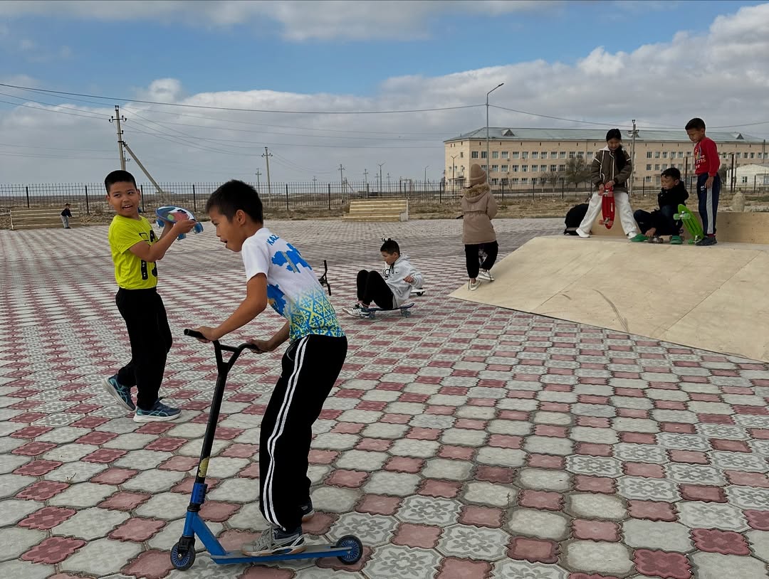 СкейтПарк – Құрық ауылындағы жаңа белсенді демалыс аймағы!