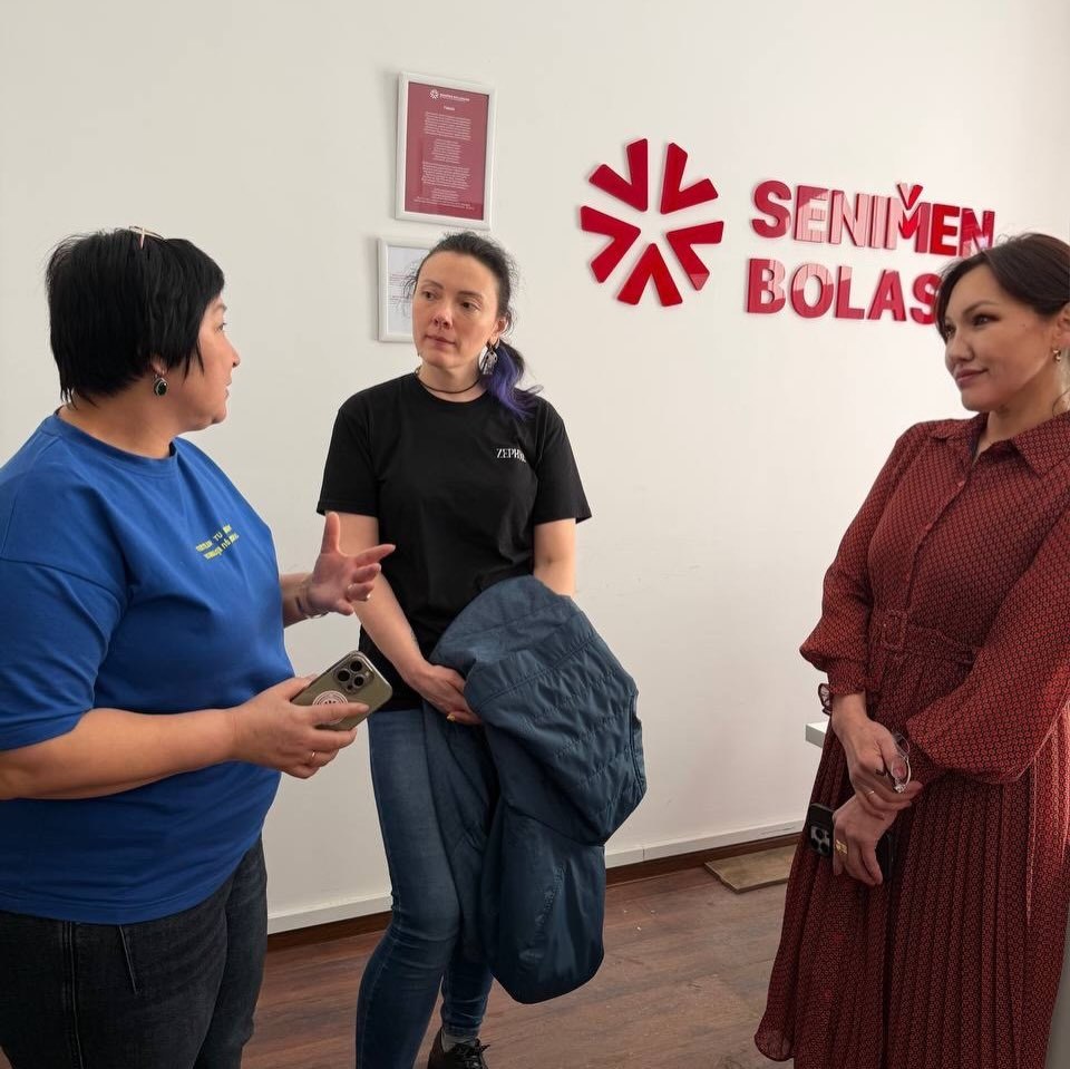 Today, we had special guests at the NGO House — representatives of the National Volunteer Network, led by Tatyana Mironyuk.