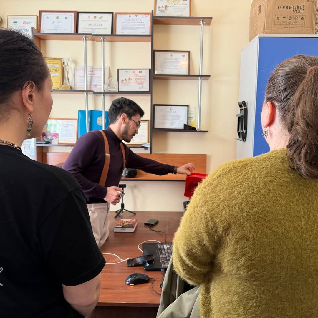 Today, we had special guests at the NGO House — representatives of the National Volunteer Network, led by Tatyana Mironyuk.