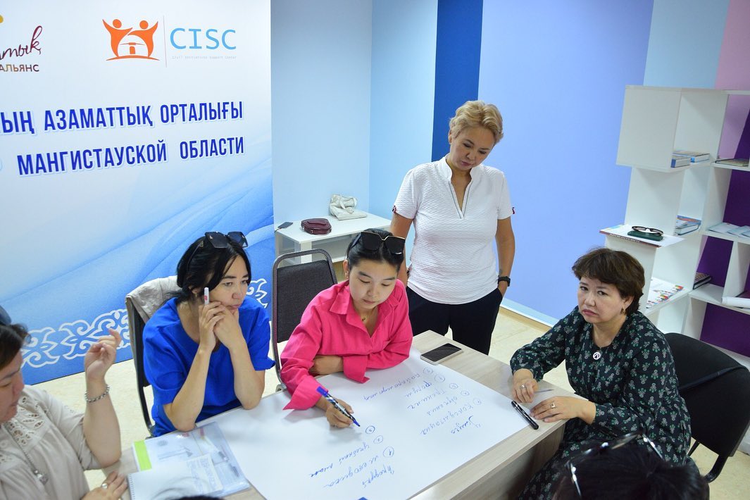 2023 жылдың 30 мамыр күні Гражданский Альянс Маңғыстау облысының ұйымдастыруымен, Маңғыстау облыстық ішкі саясат басқармасы тапсырысы бойынша және Азаматтық бастамаларды қолдау орталығы – ЦПГИ қолдауымен «Өңірлік ҮЕҰ әлеуетін арттыру» жобасы аясында «Фандрайзинг» тақырыбында тренинг өткізілді.