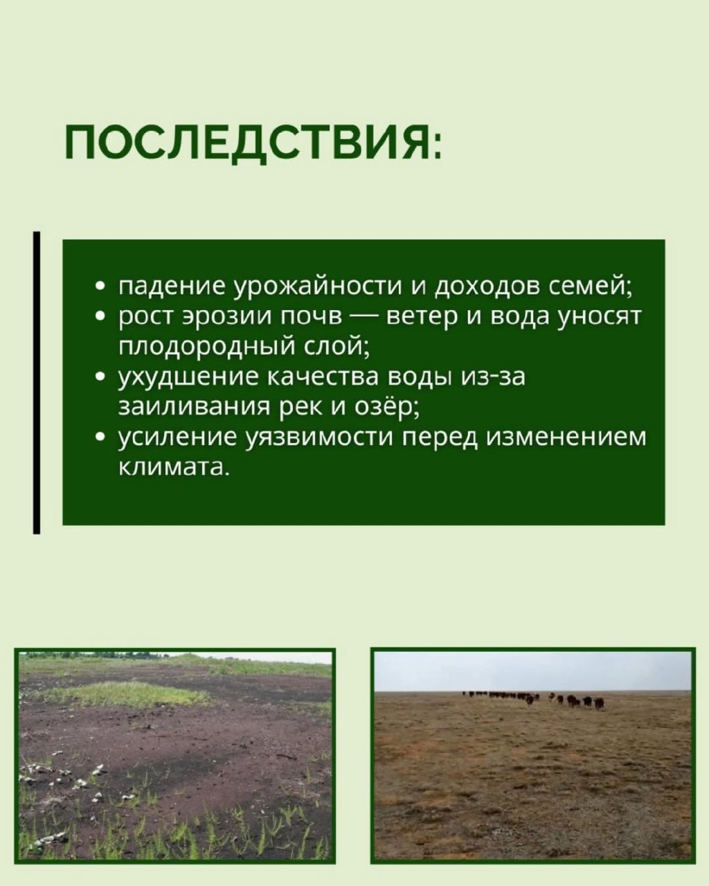 How do pastures degrade?