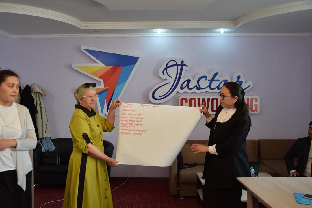 Маңғыстау ауданында 16 мамыр 2023 жылы өткен The World Cafe (Дүниежүзілік кафе) шарасында ауылдардың маңызды мәселелері талқыланды.