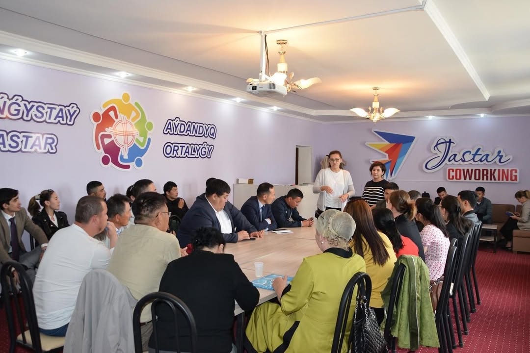 Маңғыстау ауданында 16 мамыр 2023 жылы өткен The World Cafe (Дүниежүзілік кафе) шарасында ауылдардың маңызды мәселелері талқыланды.
