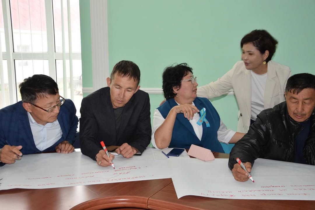 Түпқараған ауданында 2023 жылдың 5 мамырында өткен The World Cafe (Дүниежүзілік кафе) шарасында ауылдардың маңызды мәселелері талқыланды.