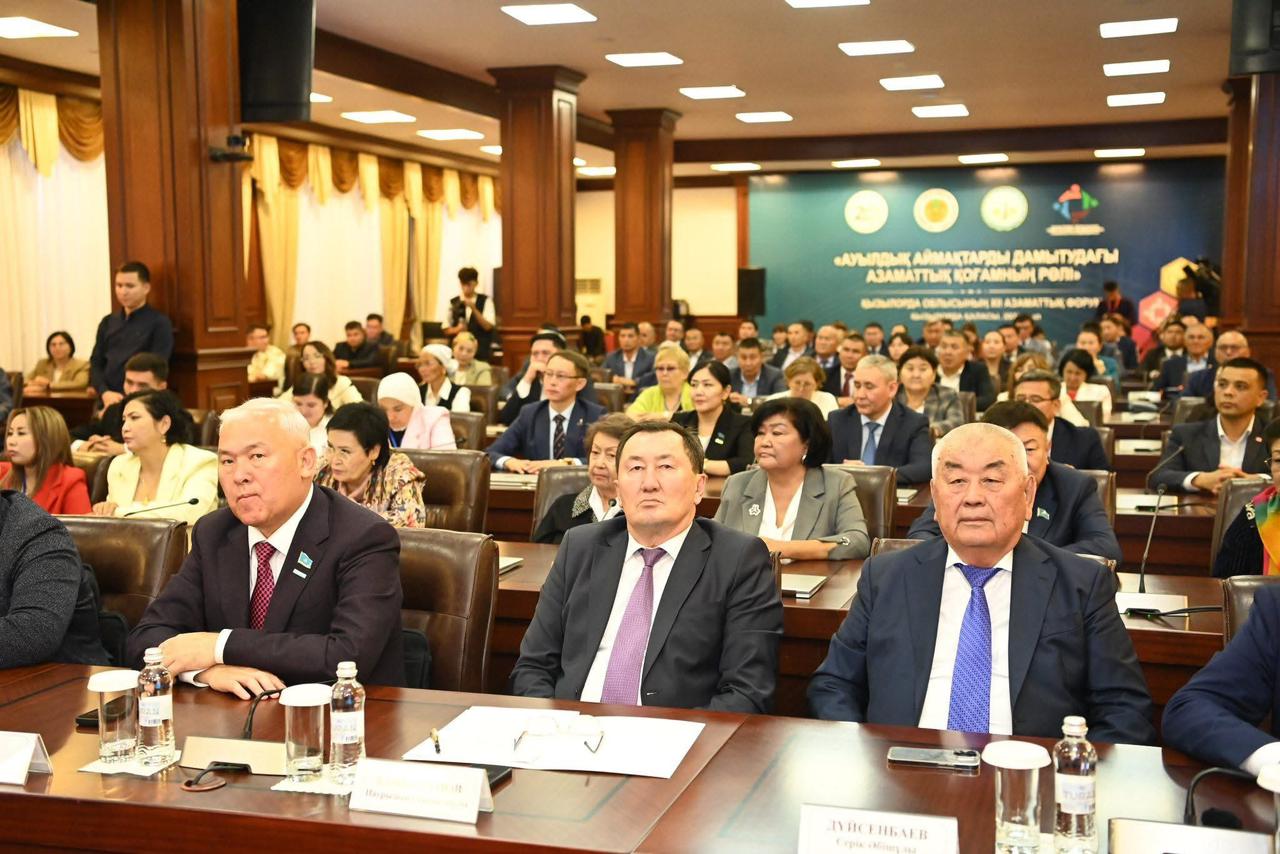 Қызылордада ХІІ өңірлік азаматтық форум өтті: «Ауылдық аймақтарды дамытудағы азаматтық қоғамның рөлі»