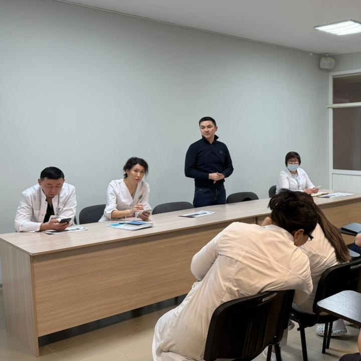 Meeting with the Staff of the Karaganda Multidisciplinary Regional Children’s Hospital