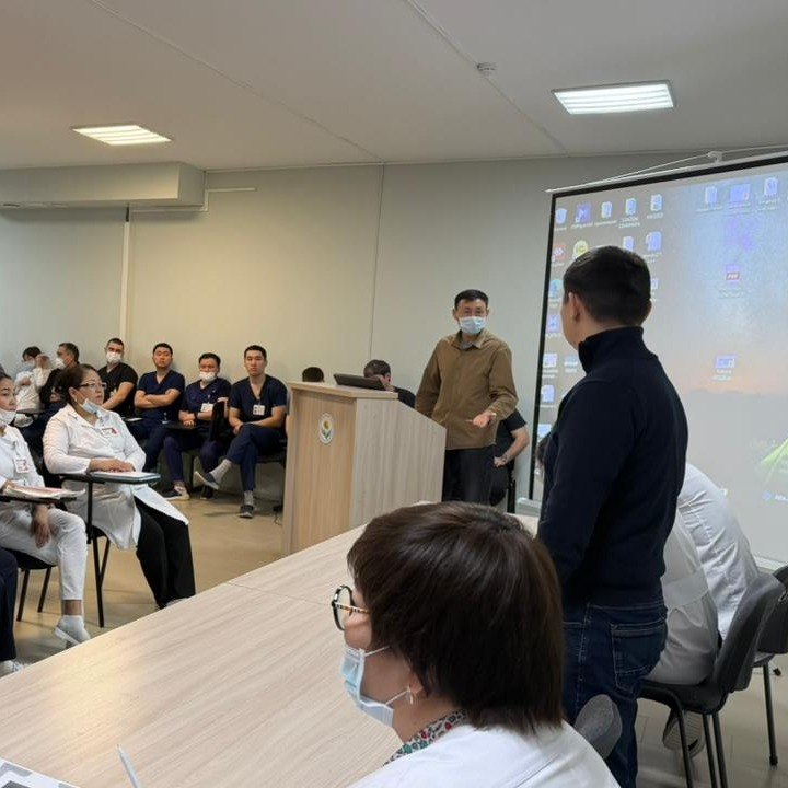 Meeting with the Staff of the Karaganda Multidisciplinary Regional Children’s Hospital