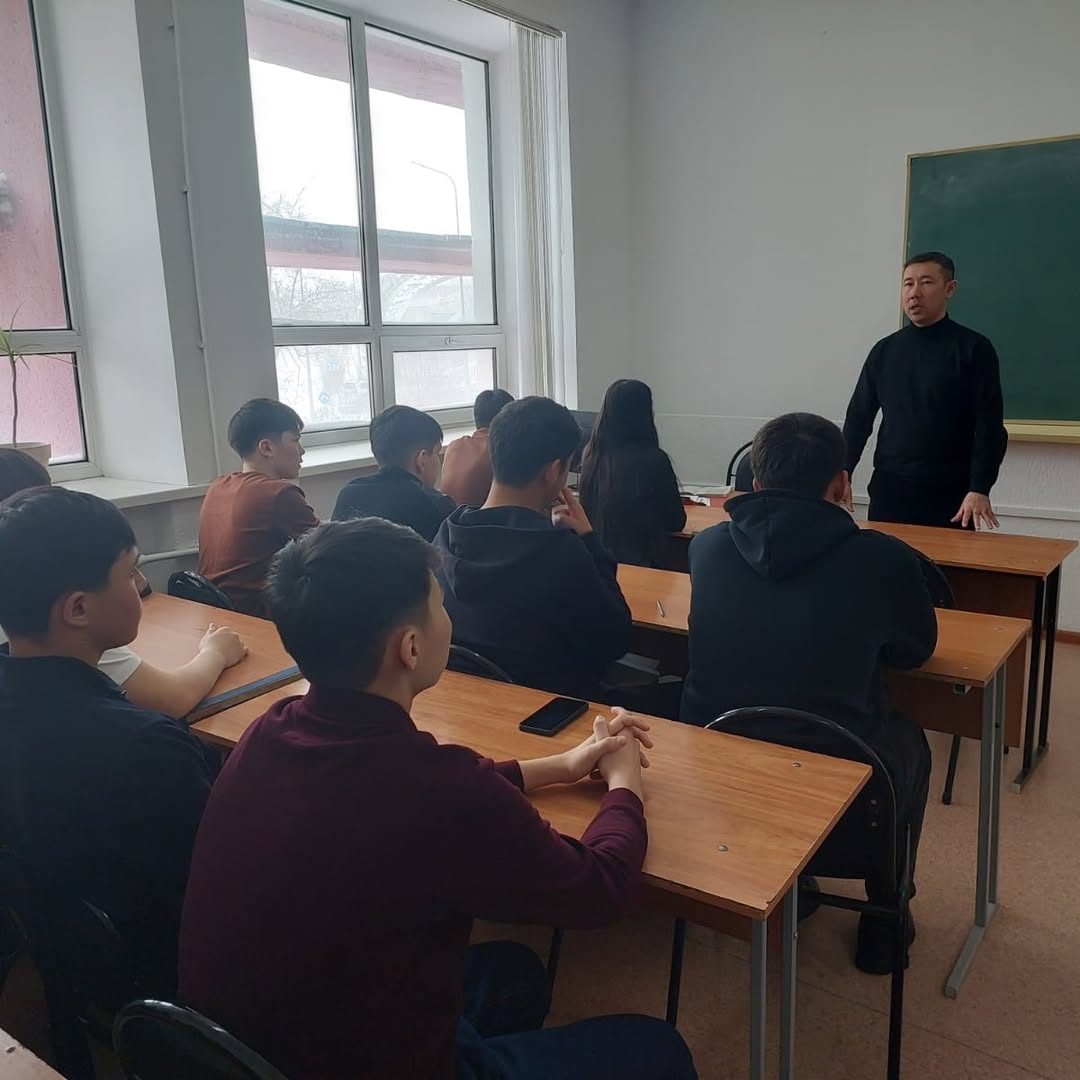 Қарағанды қаласының студенттерімен кездесу
