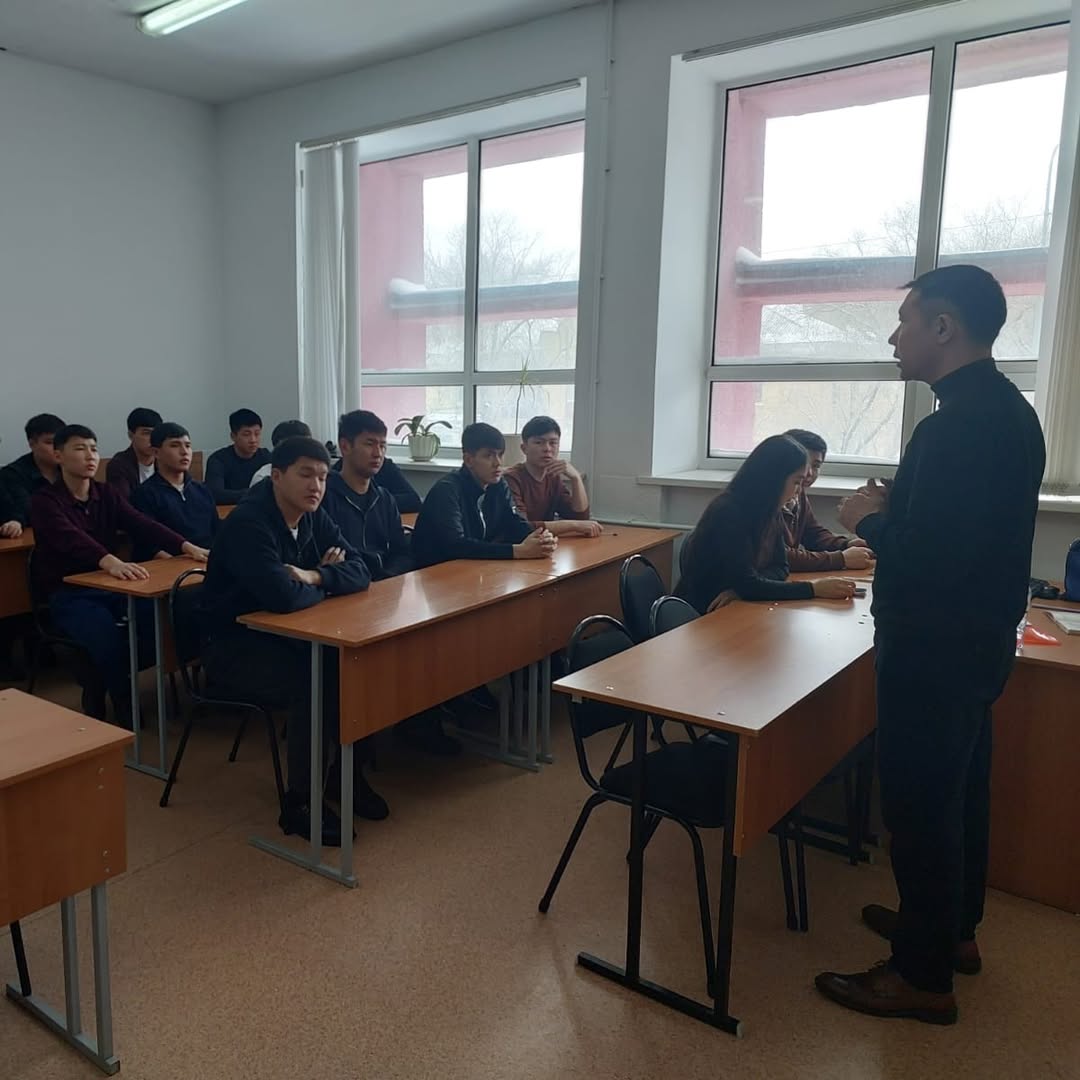 Қарағанды қаласының студенттерімен кездесу