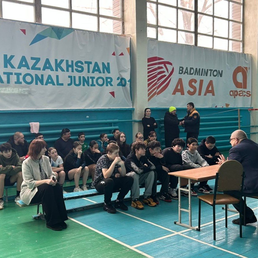 Қарағанды қаласының спорт мектебі тәрбиеленушілерімен кездесу