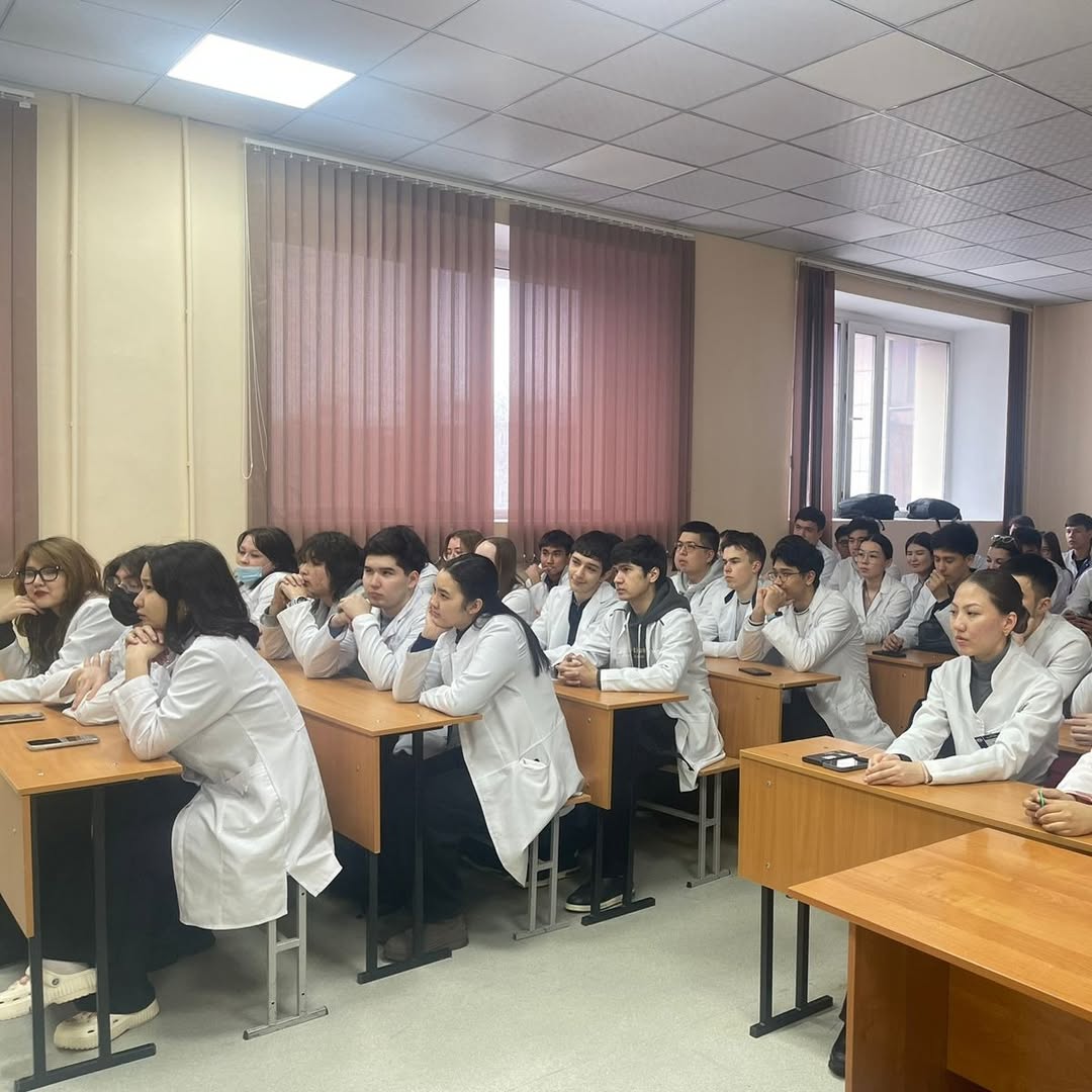 Қарағанды медицина университетінің студенттерімен кездесу