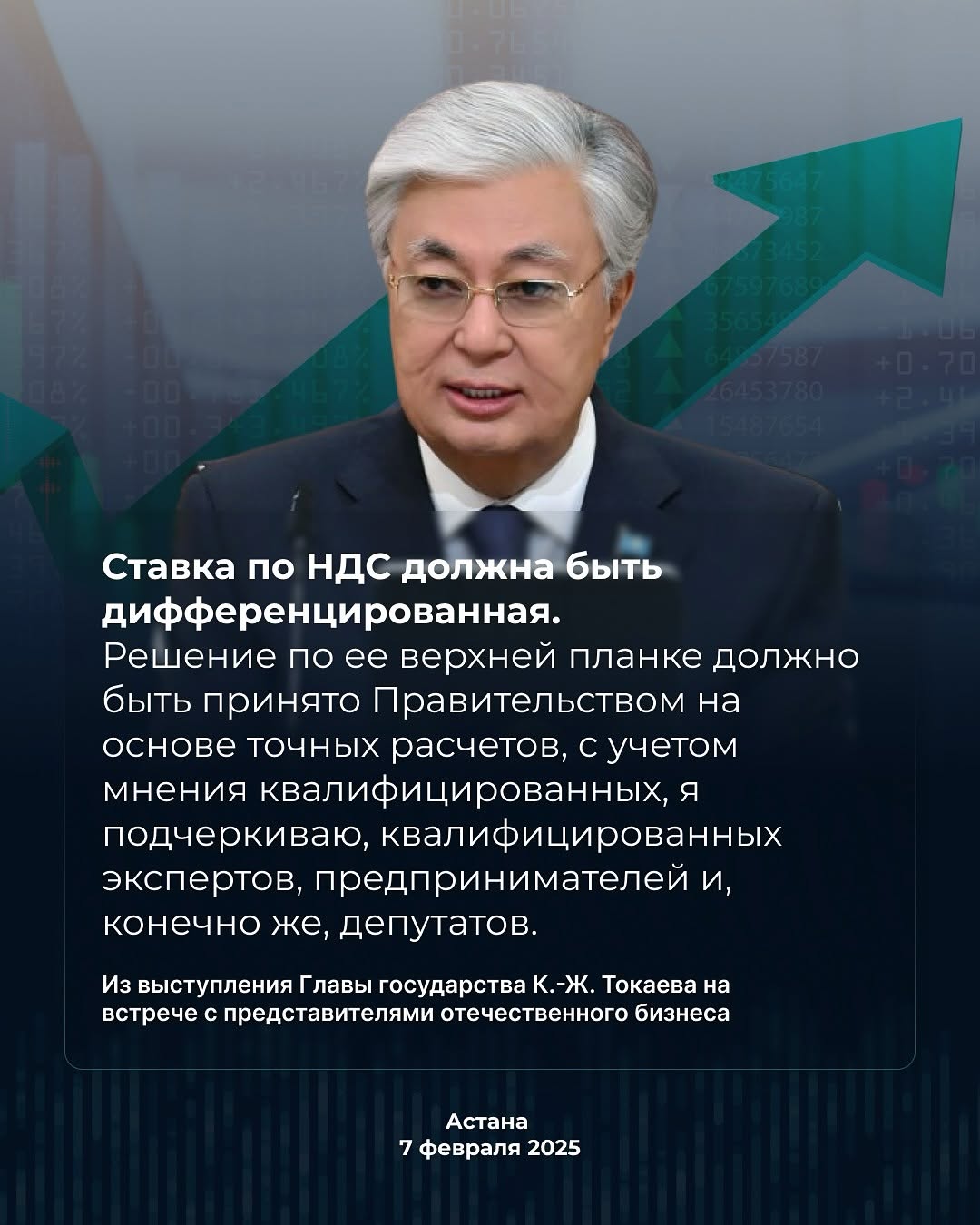Заявление Общественного совета Астаны по итогам выступления Президента 7 февраля
