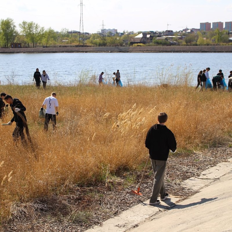 Қостанай қаласында жастар ұйымдары, еріктілер қозғалыстары және коммерциялық емес ұйымдар қатысқан ауқымды экологиялық акция өтті.