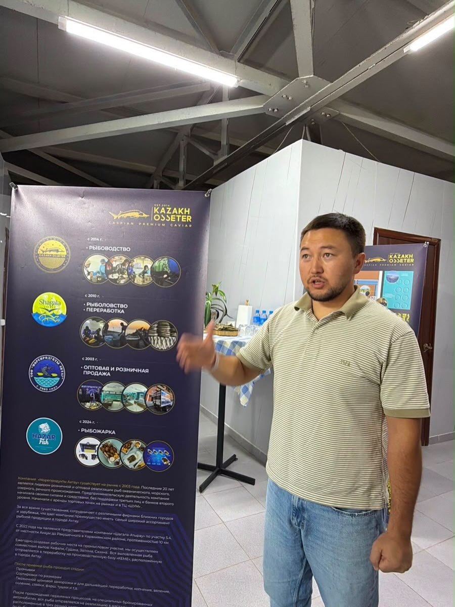 Members of the Mangystau Regional Public Council Visit Kazakh Osseter Enterprise