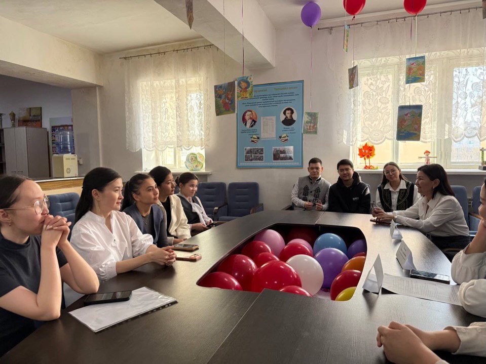 Сегодня в Целиноградском районе Акмолинской области прошла встреча на тему «Открытая площадка для молодежи Целиноградского района: Конституционная реформа и гражданская позиция»