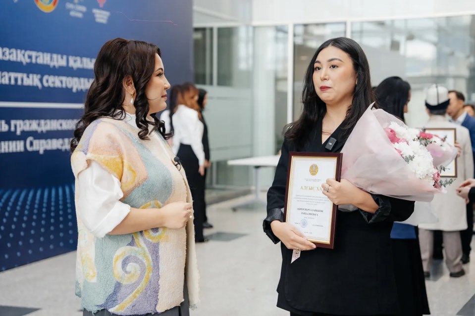 Дүниежүзілік ҮЕҰ күніне орай азаматтық сектордың Әділетті Қазақстанды құрудағы рөліне арналған іс-шара өтті.