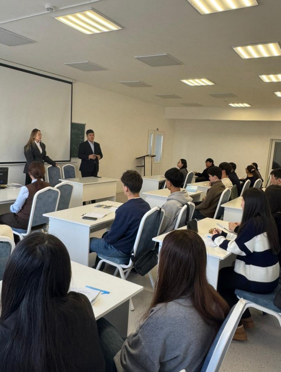 Встреча со студентами Университета «Туран»